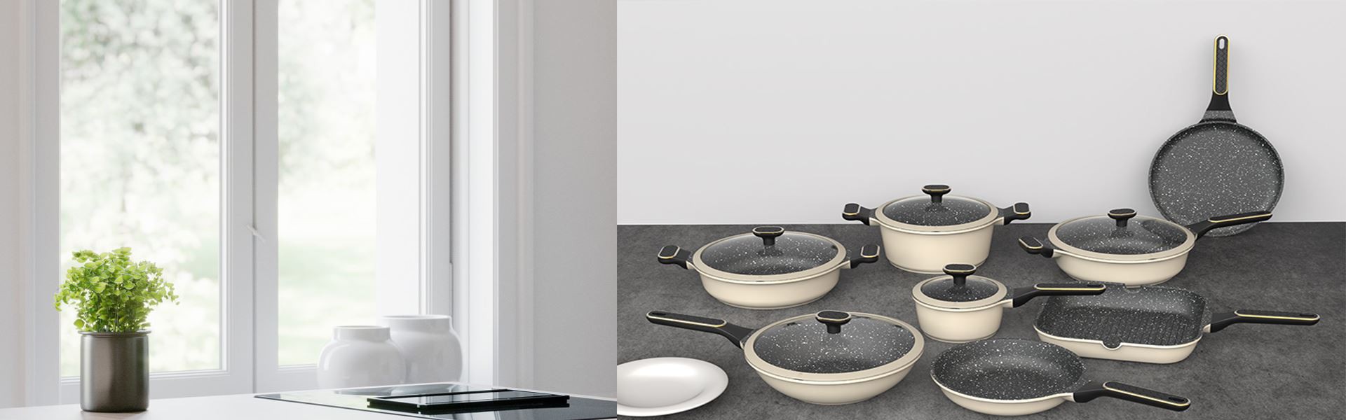 2022 new die casitng cookware set